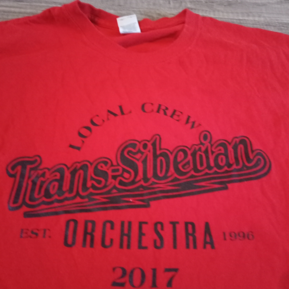 Local crew tour t-shirt Trans-Siberian orchestra 2